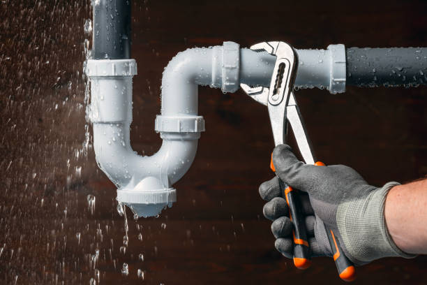 Professional Leak Detection technician working in Hustisford, WI